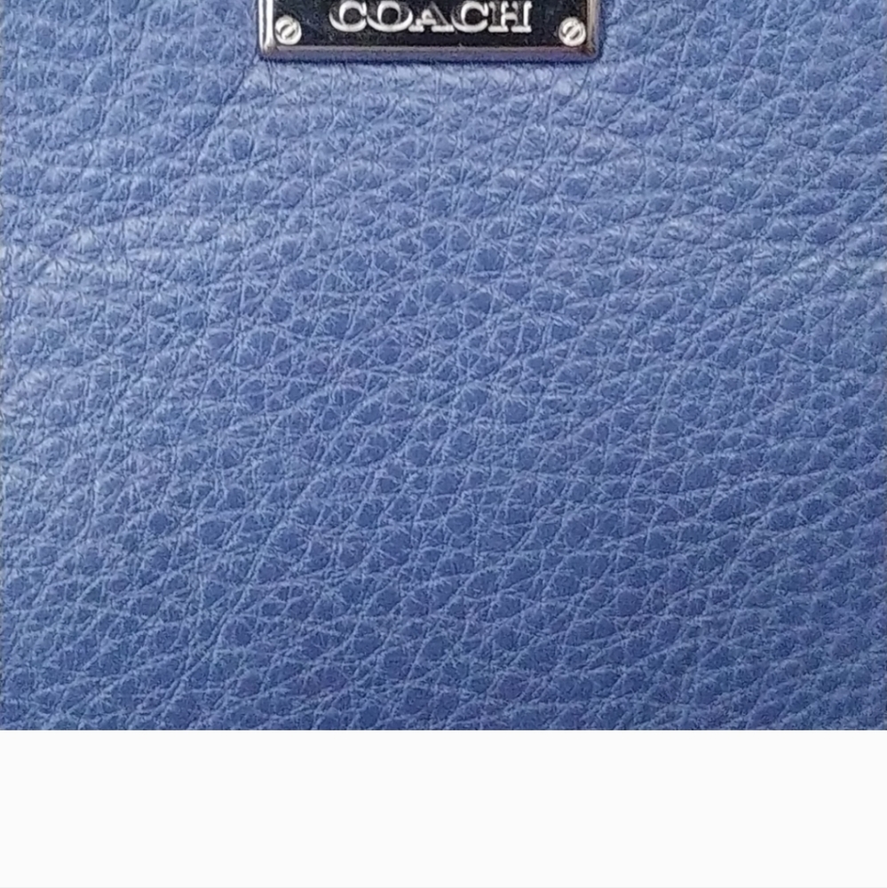 Coach Crossbody, Cerrulean Blue - Picture 6 of 11
